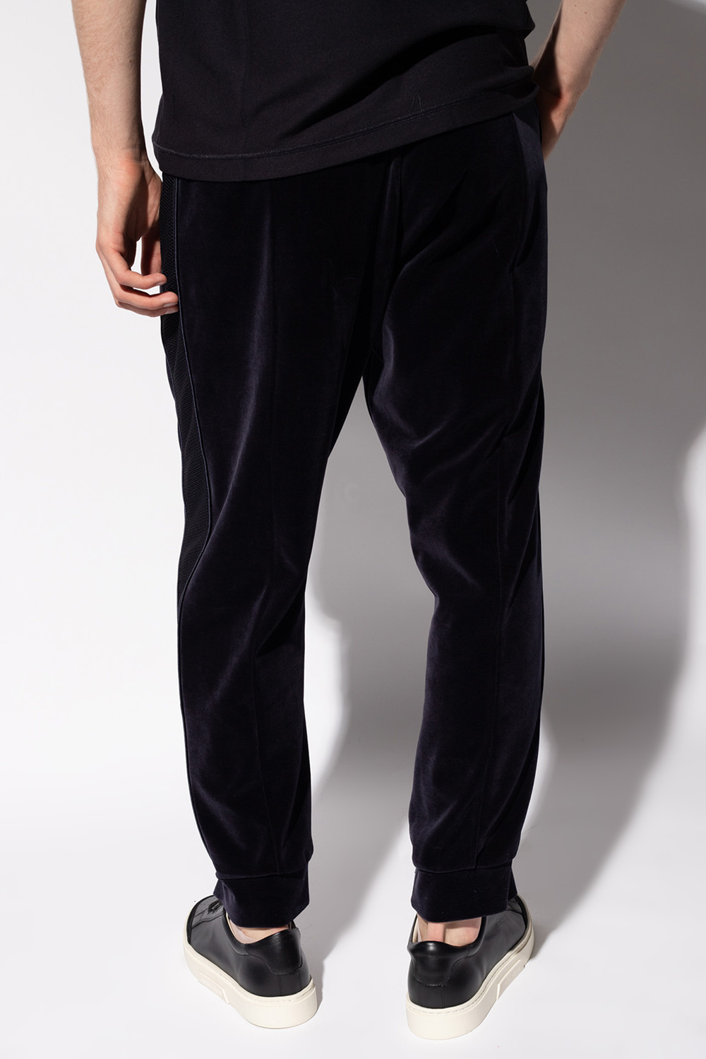 Velour sweatpants Giorgio Armani GenesinlifeShops Suriname